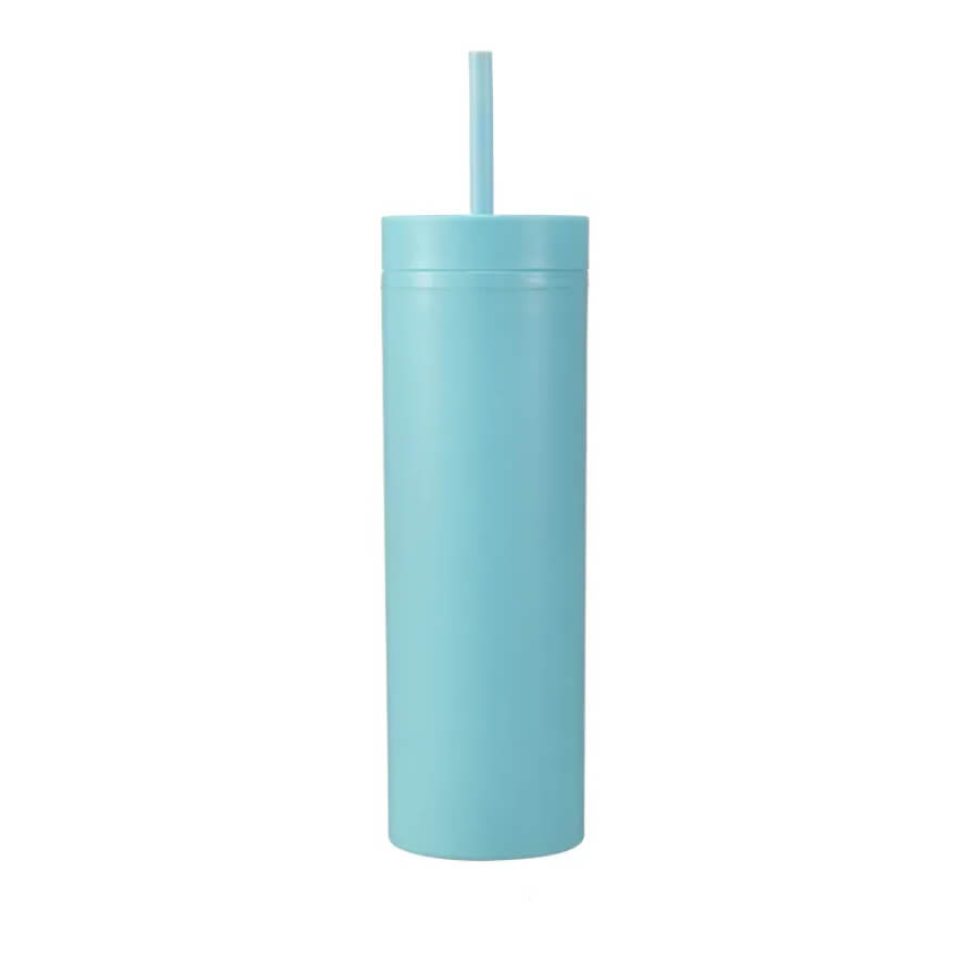 Matte Skinny Tumblers Double Wall 16oz (Letters Z - A11)