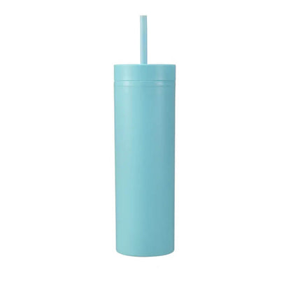 Matte Skinny Tumblers Double Wall 16oz (Letters Z - A11)