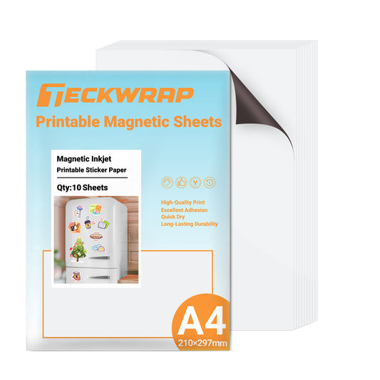 Teckwrap Magnetic Ink Jet Printable Sticker Paper