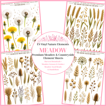 UVDTF Elements - Meadow