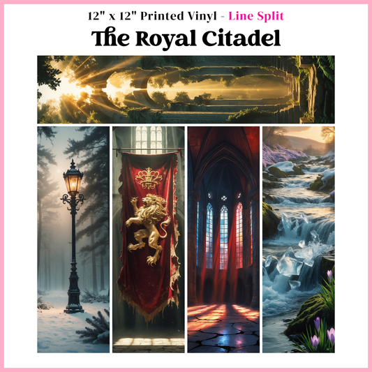 The Royal Citadel - Line Split - 12" x 12" Sheet