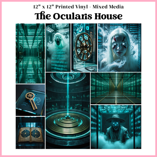 The Ocularis House - Mixed Media Vinyl 12"x12" Sheet