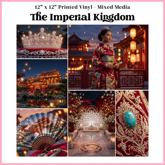 The Imperial Kingdom - Mixed Media Vinyl 12"x12" Sheet