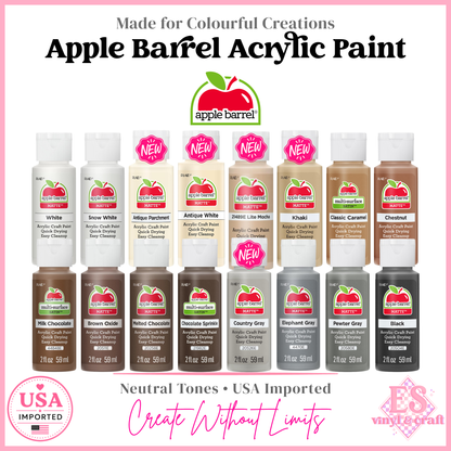 Apple Barrel Acrylic Paint 2oz (Made in the USA)