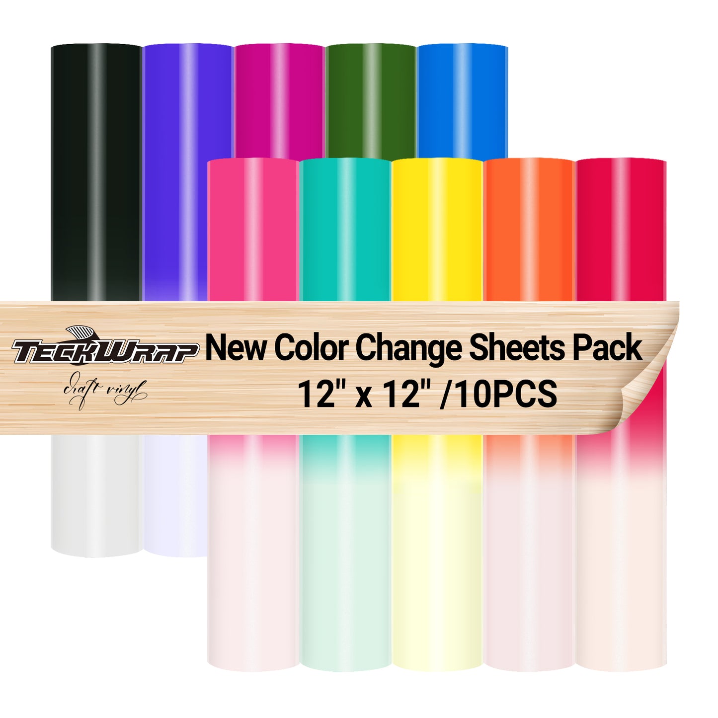 New Cold Colour Change Sheet Pack & Transfer Tape