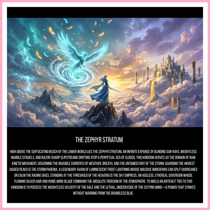 The Zephyr Stratum - Mixed Media Vinyl 12"x12" Sheet