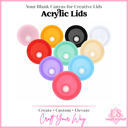 Acrylic Replacement Lids