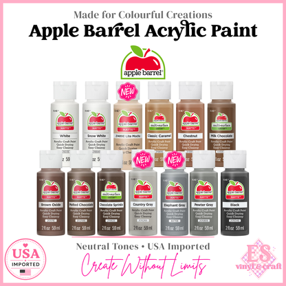 Apple Barrel Acrylic Paint 2oz (Made in the USA)