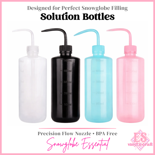 Solution Bottle for Snowglobes 500ml
