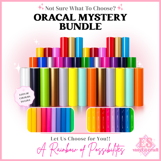 Oracal Mystery Bundle (Matte or Glossy) 5 or 10 Roll Options!