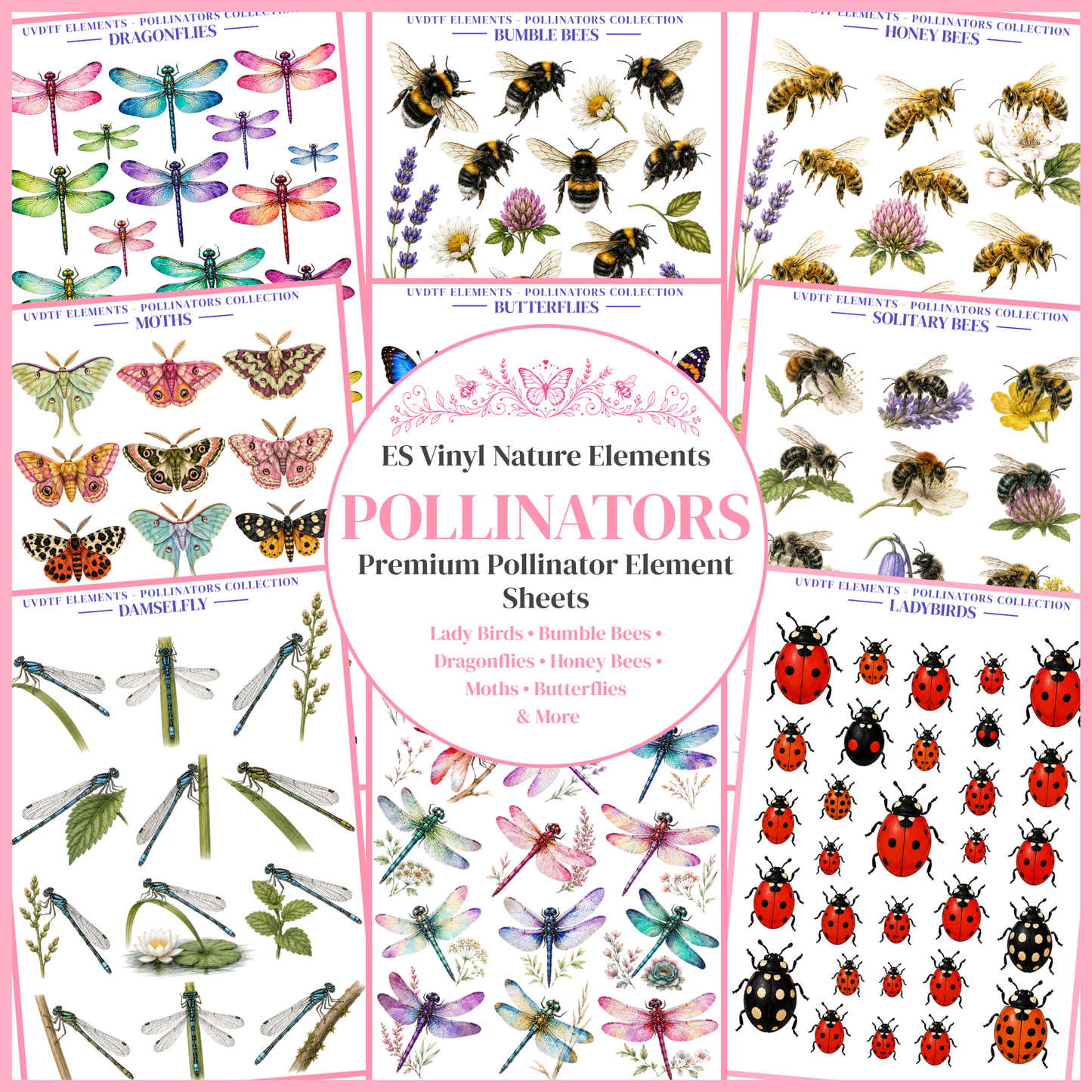 UVDTF Elements - The Pollinators