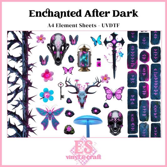 Enchanted After Dark - UVDTF Element Sheet