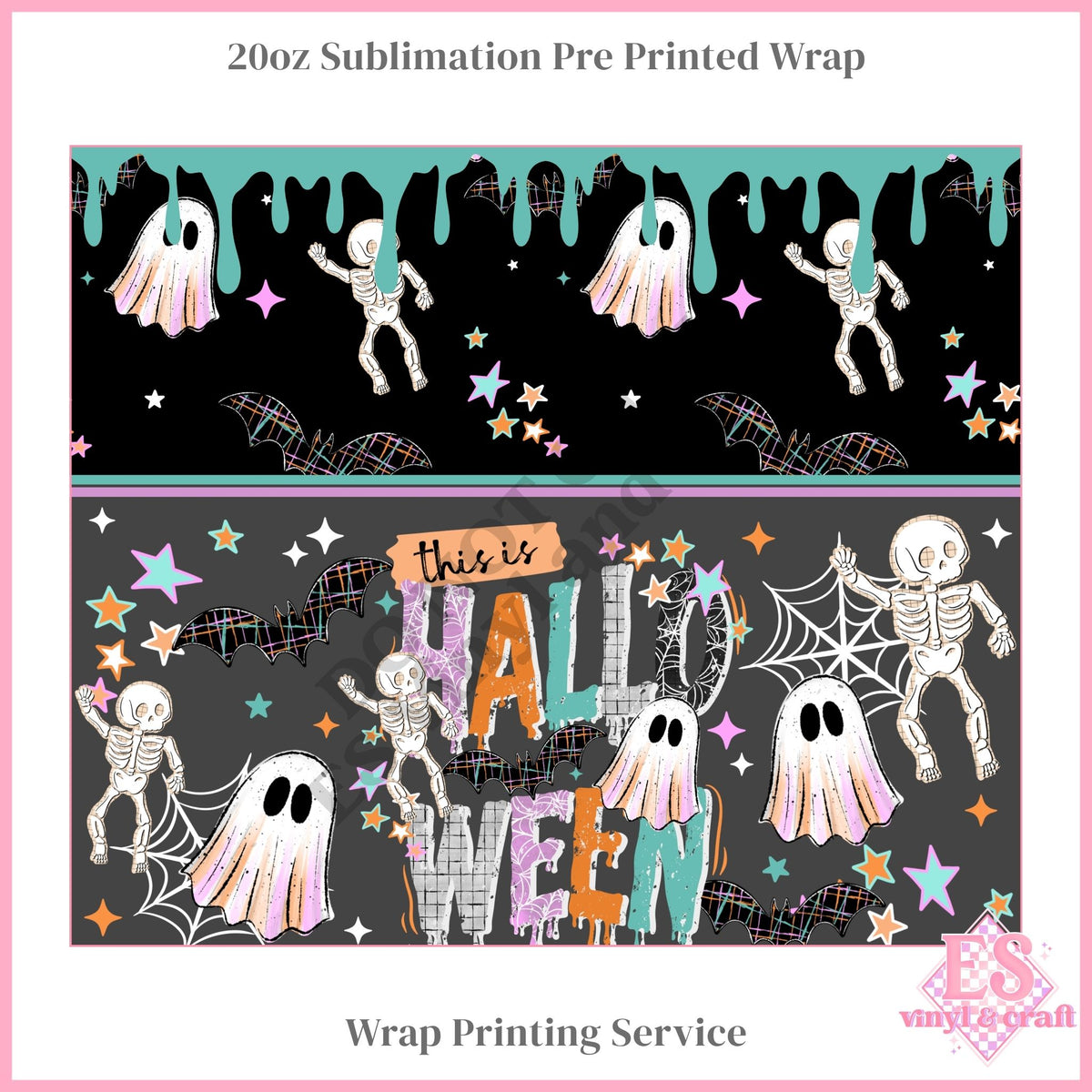 This is Halloween - Full 20oz Tumbler Sublimation Print