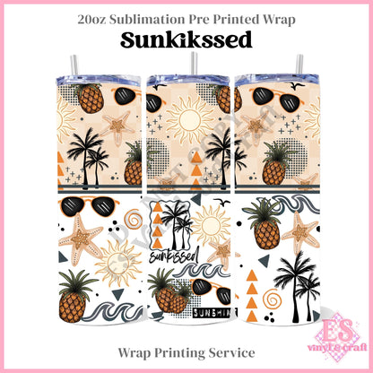 Sunkissed - Full 20oz Tumbler Sublimation Print