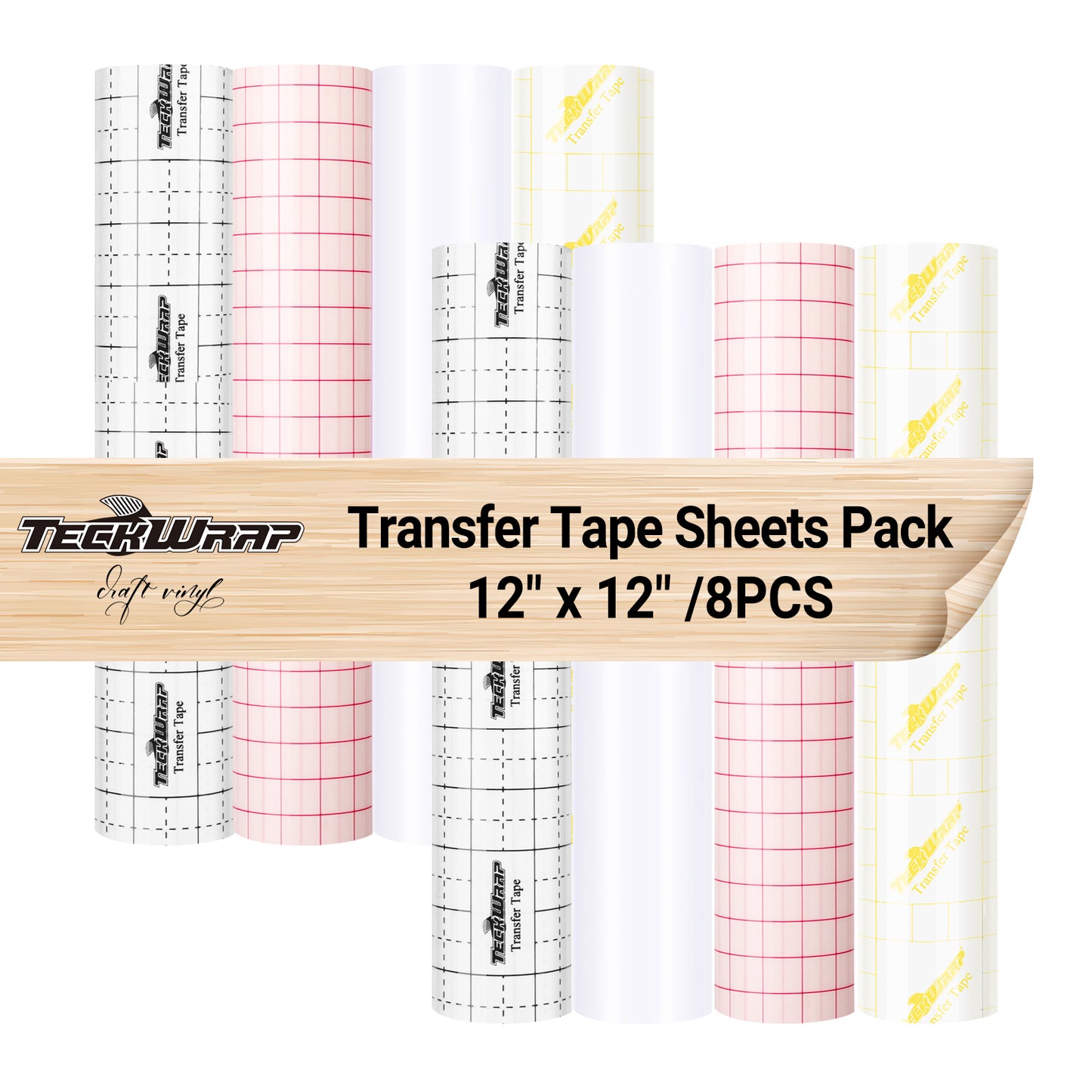 Teckwrap Transfer Tape Sheet Pack