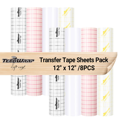 Teckwrap Transfer Tape Sheet Pack