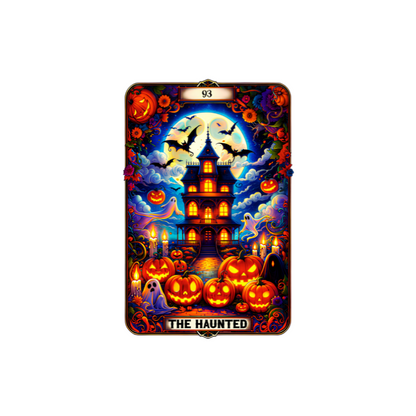 Halloween Tarot Card Decals -White Glossy Vinyl Section 1 image 8