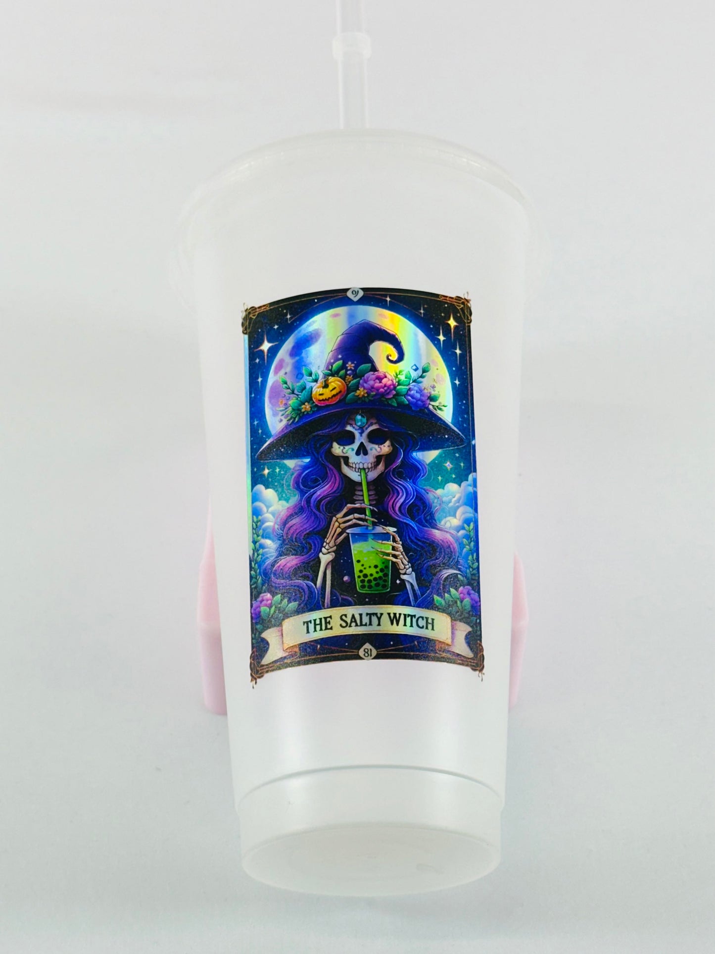 Halloween Tarot Card Decals - Holographic Rainbow Silver Section 2 image 6