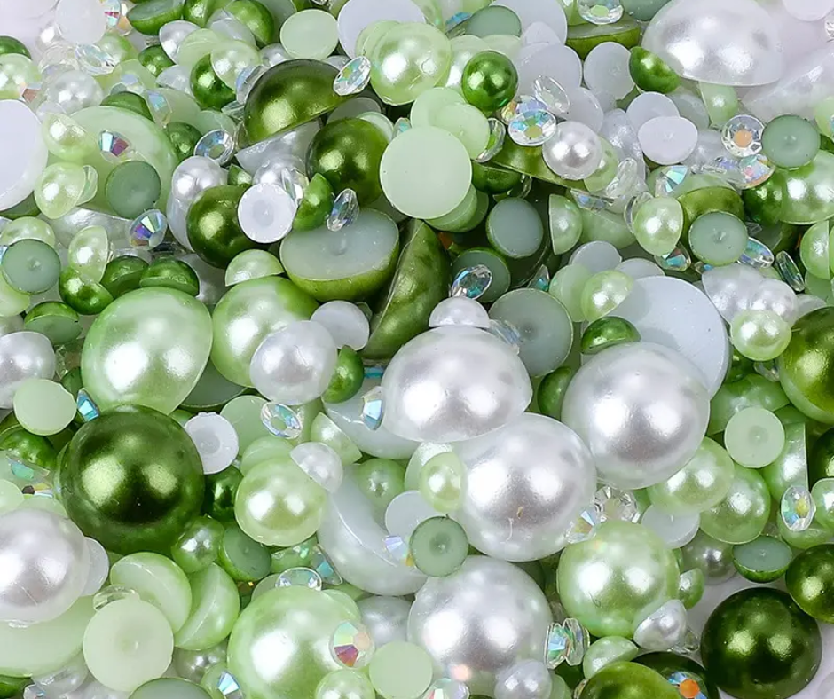Sage Emporium - Pearl & Rhinestone Mix image 0
