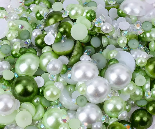Sage Emporium - Pearl & Rhinestone Mix image 0