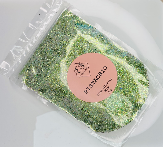 Pistachio - Cindy Fine Glitter Mix image 0