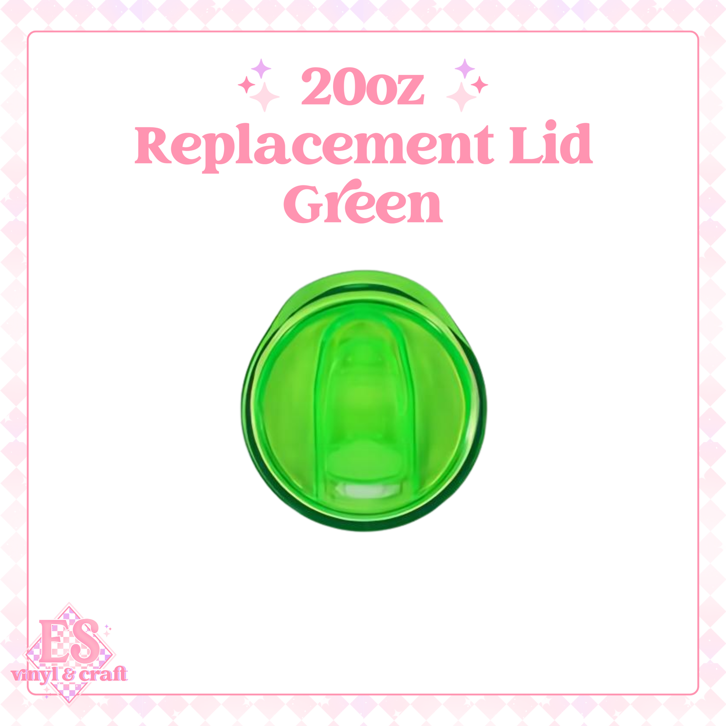 20oz Coloured Replacement Lids image 7