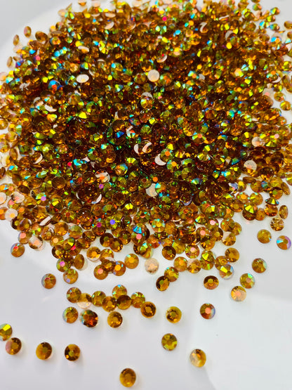 Cola Fizz - Transparent AB Resin Rhinestones (3mm, 4mm & 5mm) image 1