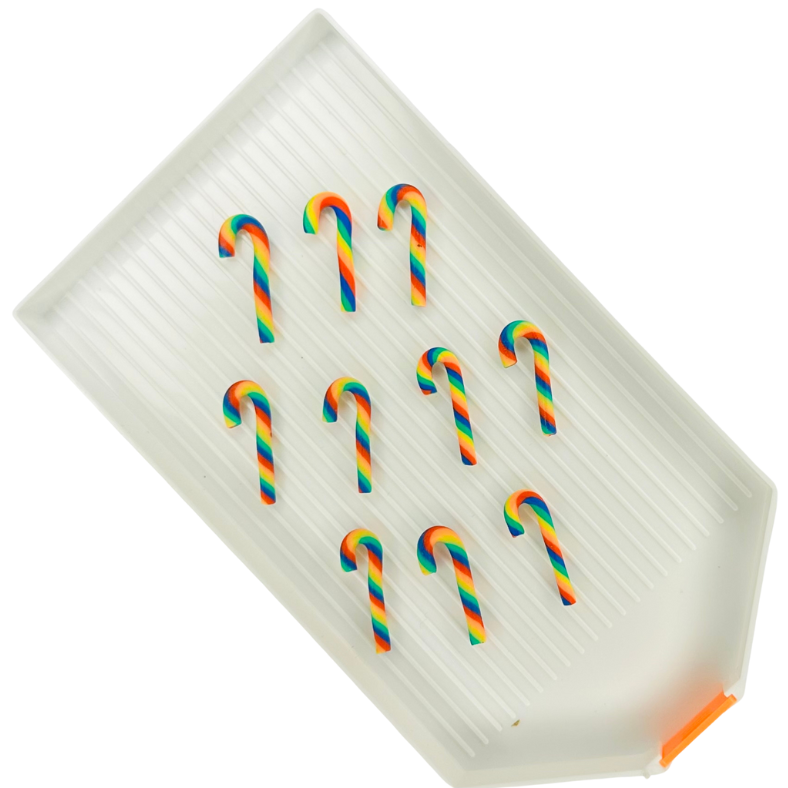 Small Stripey Canes (Pack of 10) image 0