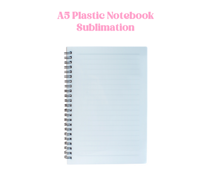 A5 Plastic Notebook Sublimation image 0