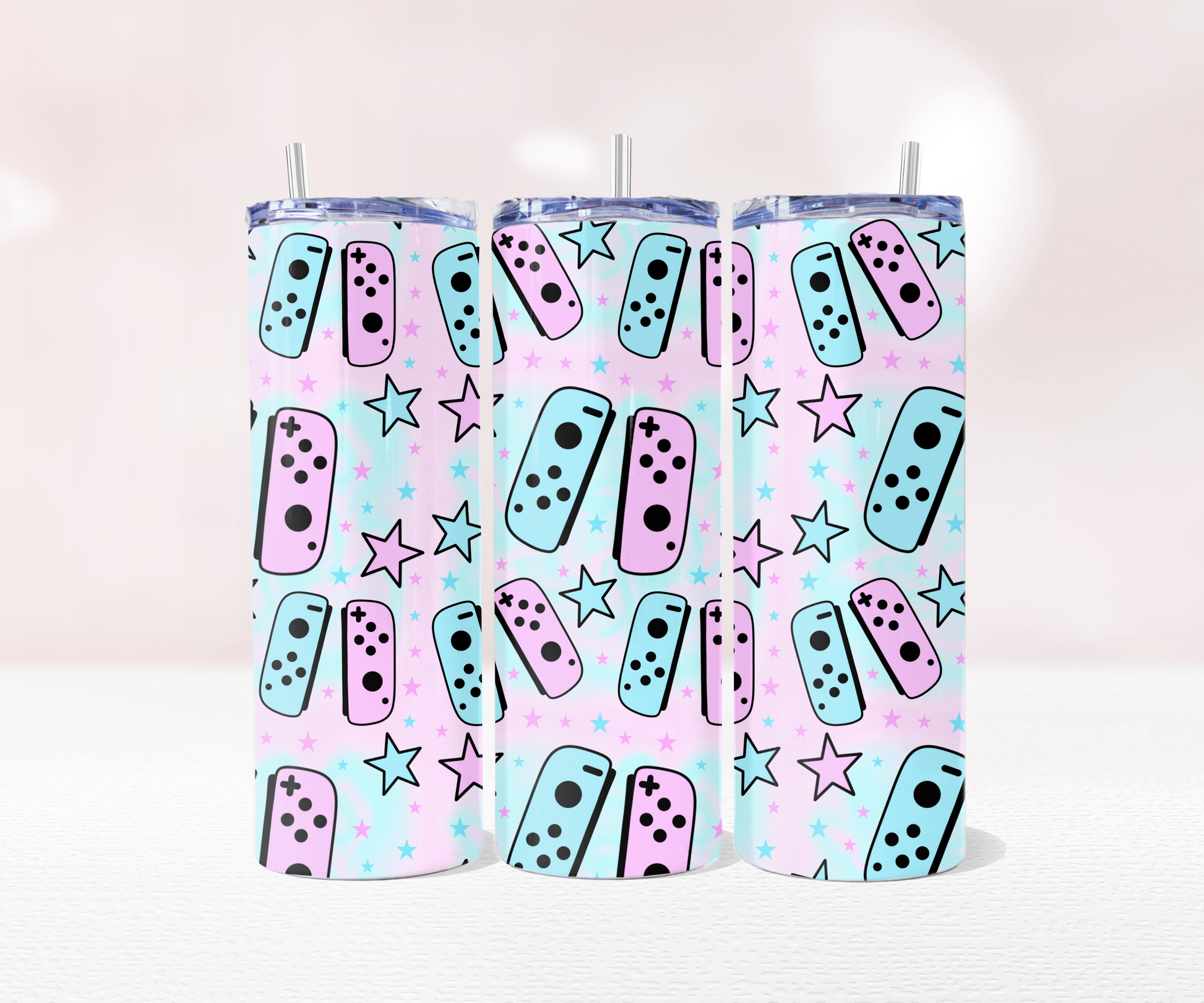 Gamer S Seamless - Full 20oz Tumbler Sublimation Ready To Print image 0