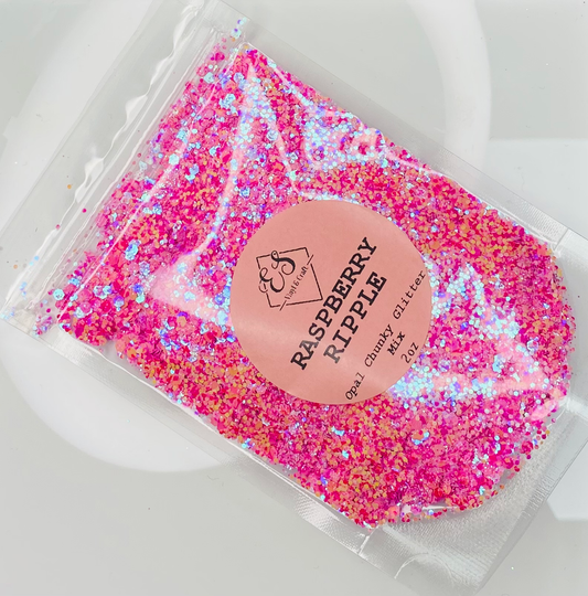 Raspberry Ripple - Special Opal Chunky Glitter Mix image 0
