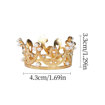Gold Crown 3D Topper (Pack 1) image 1
