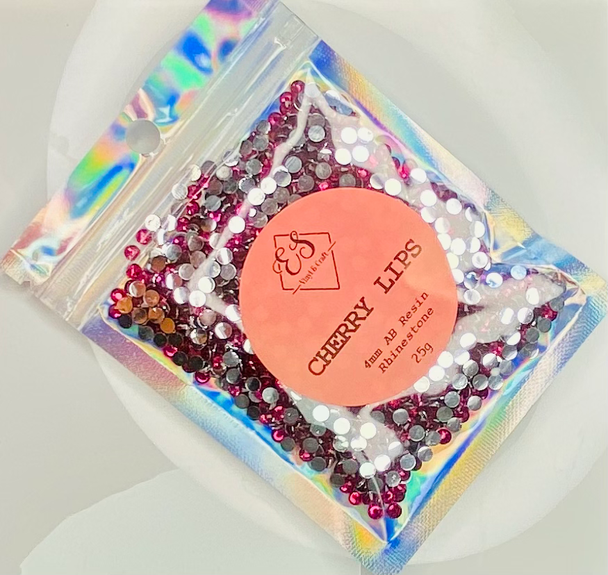 Cherry Lips - AB Resin Rhinestones (4mm & 5mm) image 0