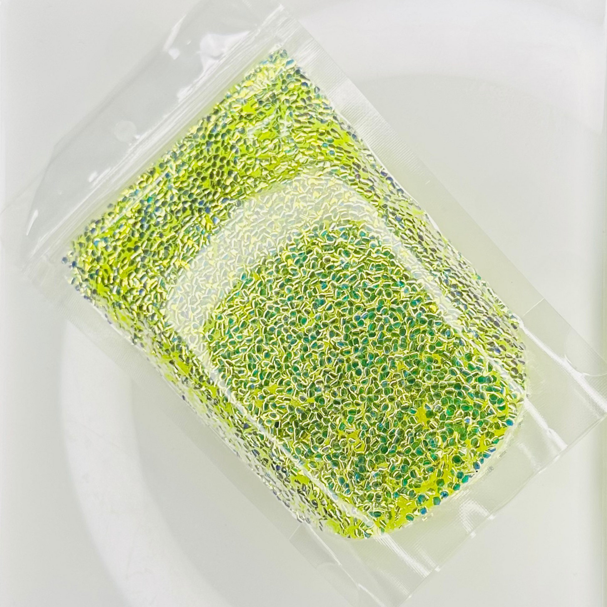 Bath Bomb - 3D Bubble Glitter Cut Size Chunky image 1