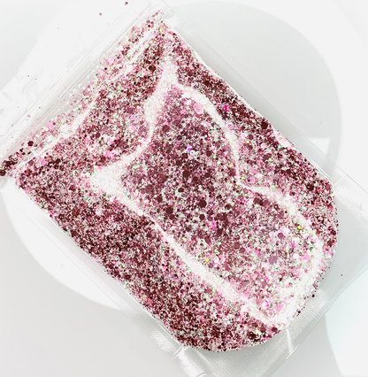 Rosé Bubbles - Chunky Glitter Mix image 1