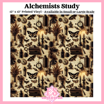 Alchemists Study - Small or Large Scale Options - 12" x 12" Sheet image 0