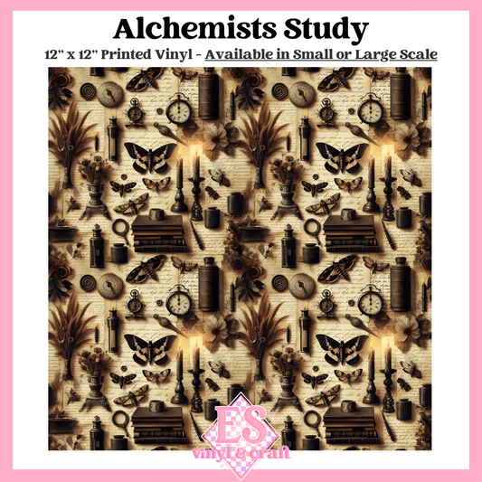 Alchemists Study - Small or Large Scale Options - 12" x 12" Sheet image 0