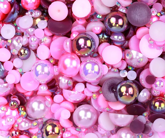 Sugar Rush - Pearl & Rhinestone Mix image 0