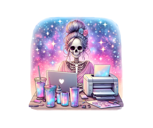 One for the Crafters! - Teckwrap Holographic Printed Vinyl image 1