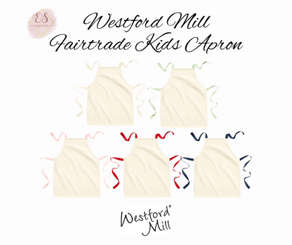 Westford Mill Fairtrade Kids Craft Apron image 0