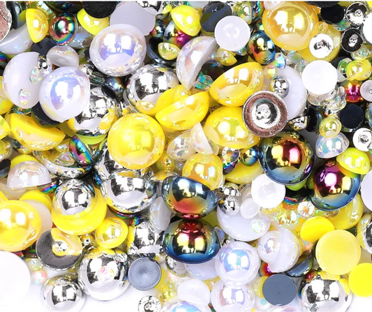 Bumblebee - Pearl & Rhinestone Mix image 0