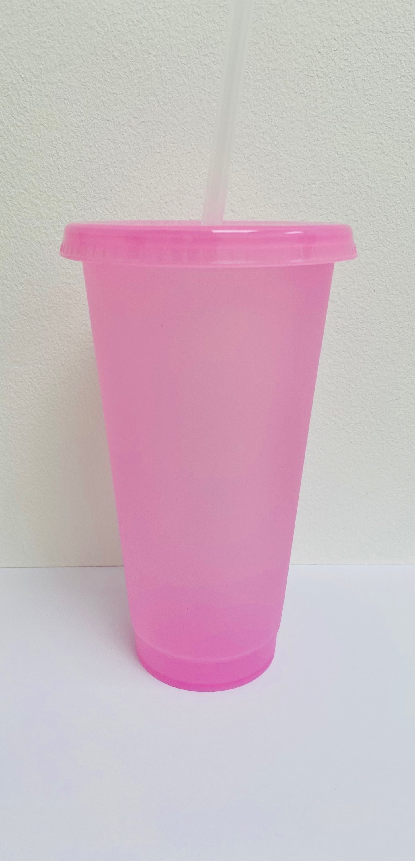 Glow in the Dark Cold Cup Pink to Blue image 1