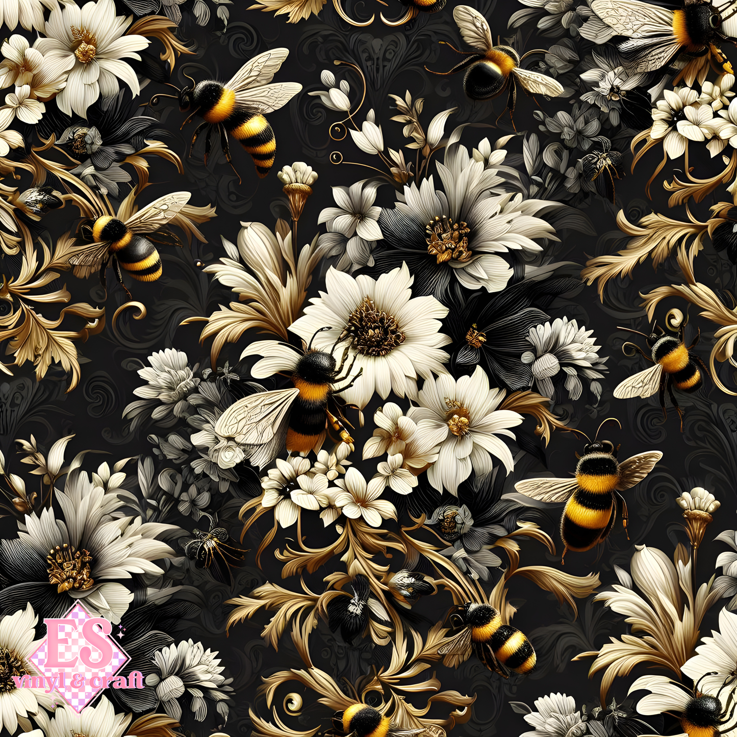 The Gilded Hive Collection - Section 1 - 12" x 12" Sheet image 9