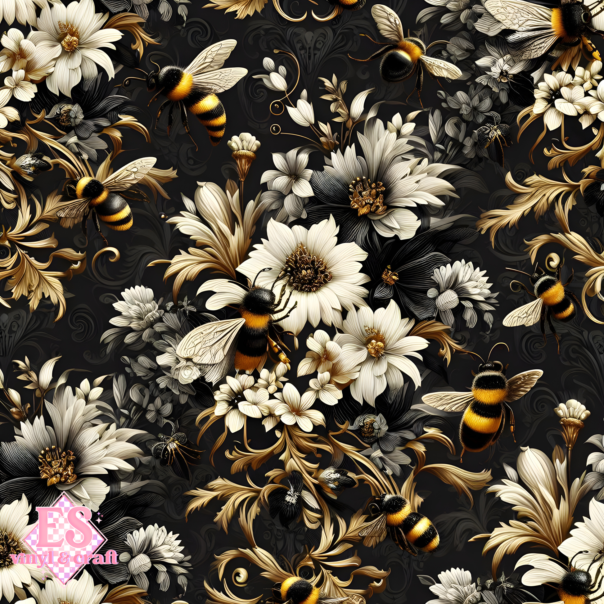 The Gilded Hive Collection - Section 1 - 12" x 12" Sheet image 9