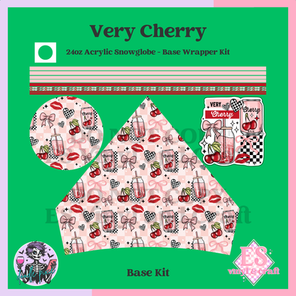 Very Cherry - 24oz Snowglobe Wrapper Kit image 4