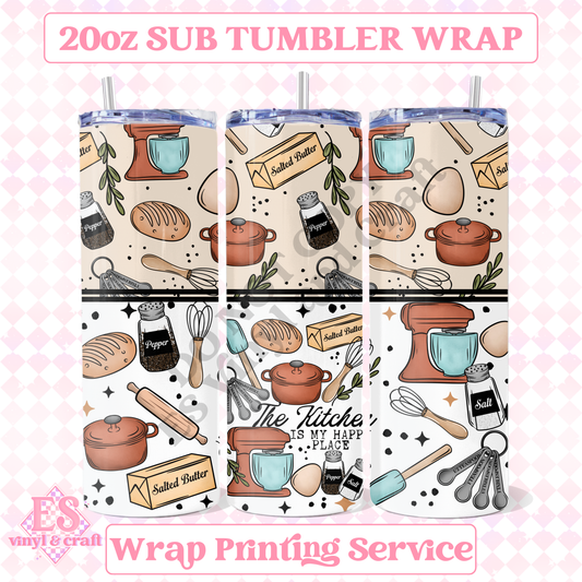 The Kitchen - Full 20oz Tumbler Sublimation Print image 0