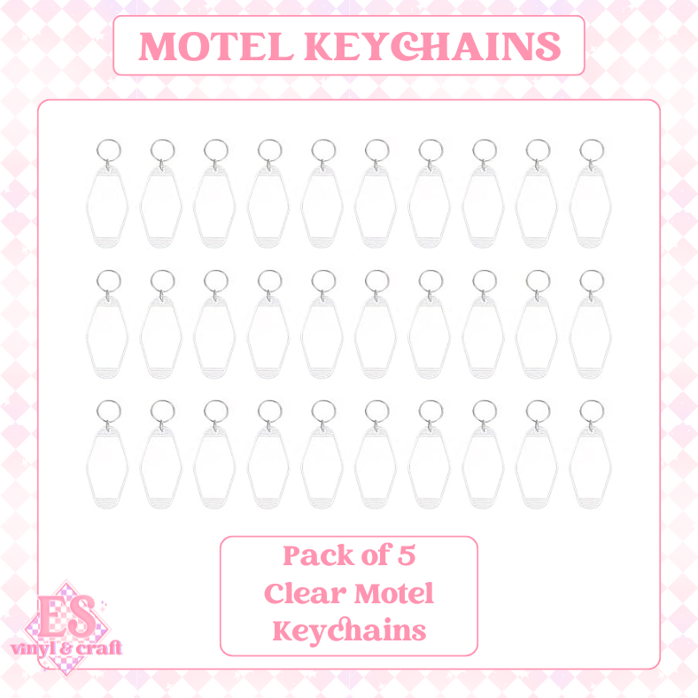 Motel Keychains (Packs of 5) image 5