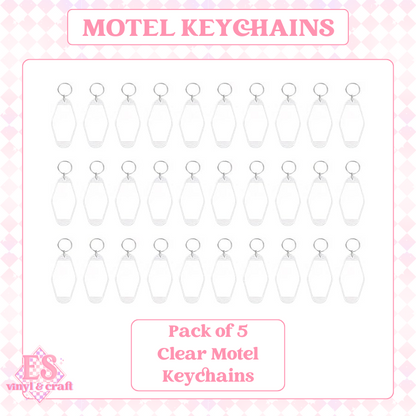 Motel Keychains (Packs of 5) image 5