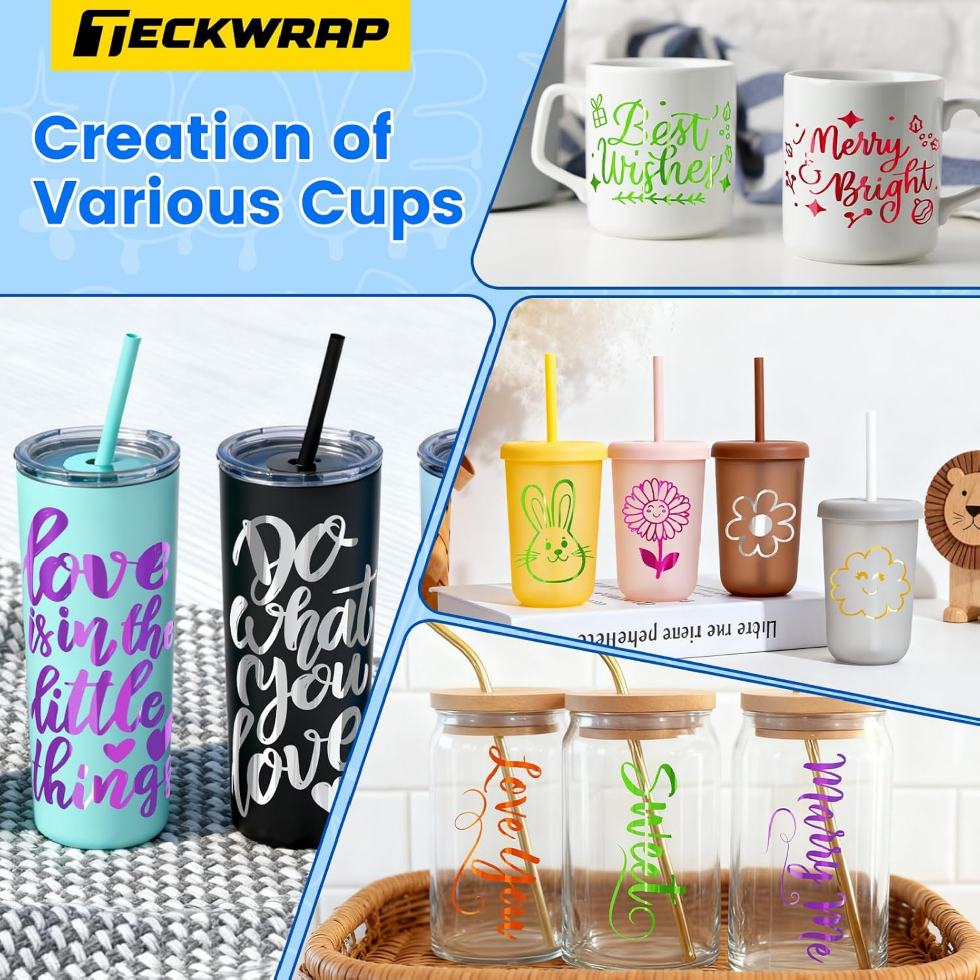 Teckwrap A4 Sheet Bundle - Bubble Free Mirror Chrome image 2