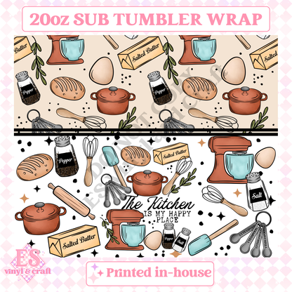 The Kitchen - Full 20oz Tumbler Sublimation Print image 1